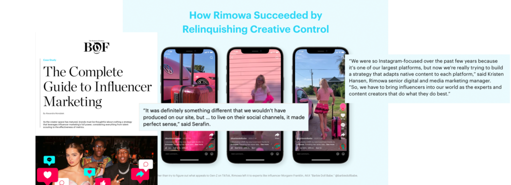 RIMOWA'S First-Ever TikTok Campaign Goes Viral With Gen-Z