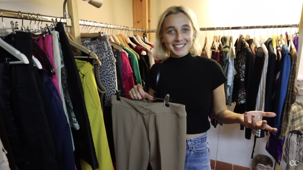 Thrifting in Style with Emma Chamberlain